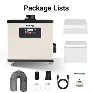 Bán buôn hiệu quả cao 2200PA fume vắt với bộ lọc HEPA cho phòng thí nghiệm ngành công nghiệp Kim loại Hàn khói và loại bỏ mùi - Product Image 4