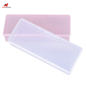 Caja Organizadora de Plástico para Herramientas de Manicura con Contenedores y Dijes para Almacenamiento de Arte de Uñas, Nuevo Diseño - Product Image 1