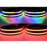 Nouvelles bandes lumineuses LED pour voiture Trontech 12V personnalisables de qualité supérieure, éclairage de marchepied avec effets de couleurs dynamiques