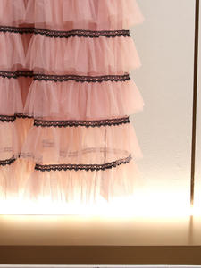 Bettergirl 2025 nouvelle <span class=keywords><strong>robe</strong></span> de gâteau longue en <span class=keywords><strong>dentelle</strong></span> de style princesse de style français - Product Image 5