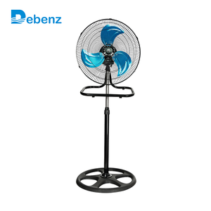 Ventilador de Pedestal Debens, Portátil, de Emergencia, con Viento Fuerte y Bajo Nivel de Ruido, Eléctrico, Construcción Metálica - Product Image 4