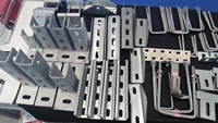 Ensemble complet d'accessoires de montage photovoltaïque galvanisés à chaud pour système de panneaux solaires, quincaillerie de fixation résistante à la corrosion