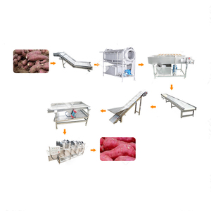 Línea de producción en seco y lavado de batatas para procesamiento de <span class=keywords><strong>productos</strong></span> agrícolas - Product Image 1