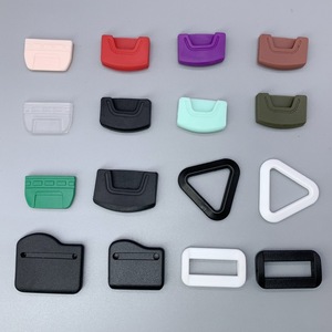 สายรัดพร้อมหัวเข็มขัด rixing WJ-0550 1นิ้วคลิปหาง25มม./15มม. ดึงหัวเข็มขัดพีวีซียางอ่อนเย็บรองเท้าแตะเสร็จสิ้น - Product Image 1