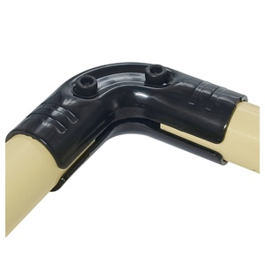 28mm kim loại nạc Ống Doanh bàn làm việc Xe đẩy Kệ ống giá nối miễn phí chuyển đổi 90 độ nạc Ống doanh - Product Image 3