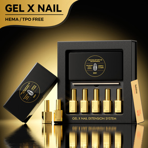 JTING Newest Gel X <b>Nail</b> OEM Wholesale Free Design Gel Polish Dehydrator Primer Glue Top Coat with <b>Nail</b> File Soft Gel Tips Box - Product Image 1