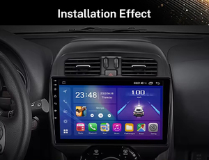 Cho Nissan March 2010-2017 9 inch QLED màn hình headunit thiết bị 2 DIN <span class=keywords><strong>wifi</strong></span> 4 gam BT 5.0 Car Stereo GPS navigation <span class=keywords><strong>Android</strong></span> xe đài phát thanh - Product Image 2