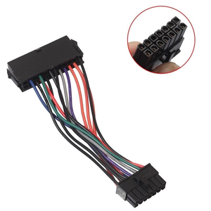 Câble adaptateur d'alimentation ATX 24 broches vers 6 broches pour station de travail <span class=keywords><strong>HP</strong></span> <span class=keywords><strong>Z220</strong></span> Z230 Z240 SFF, cordon de conversion PCIe PSU, faisceau de câbles personnalisé - Product Image 6