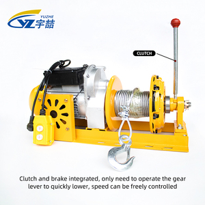 Portable largement utiliser 1500kg Machine de levage 500kg <span class=keywords><strong>1000kg</strong></span> 220v treuil électrique d'embrayage de palan à câble métallique - Product Image 4