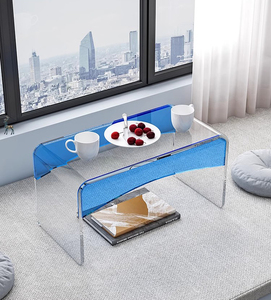 <span class=keywords><strong>Tavolino</strong></span> da Caffè in Acrilico di Lusso Nordico, <span class=keywords><strong>Tavolino</strong></span> da Salotto Semplice, Piccolo <span class=keywords><strong>Tavolino</strong></span> Laterale in Acrilico per Divano - Product Image 2