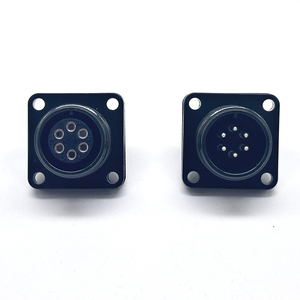 Amphenol 6 דרך כבל הר MIL Spec מחבר עגול תקע, קשר סיכה, מעטפת גודל 14S, בורג צימוד, MIL-DTL-5015 - Product Image 4