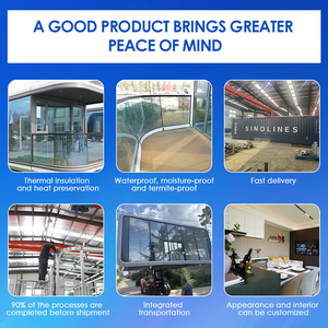 Capsula Abitativa Rotonda di Alta Qualità, Casa Modulare Futuristica, Capsula Intelligente per Dormire, Hotel Super Resistente e Stabile, Altre Case Prefabbricate - Product Image 5