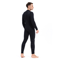 Combinaison de plongée sans capuche noire personnalisée OEM 3 mm, combinaison de plongée intégrale en néoprène thermique pour la plongée avec tuba, le surf, la plongée sous-marine, la pêche sous-marine