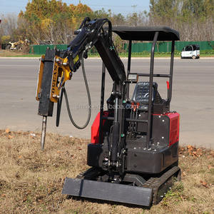 Mini pelle sur chenilles entièrement hydraulique de Chine moteur Kubota petit godet gratuit inclus - Product Image 1