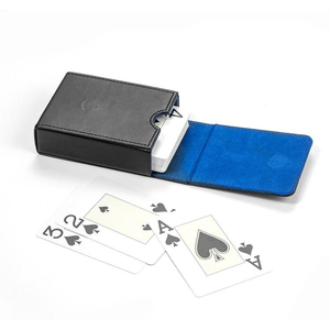 Étui pour cartes de jeu en cuir PU avec doublure en velours pour cartes TCG d'anime, boîte de rangement pour cartes à collectionner, support de voyage pratique - Product Image 1