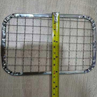 Barquette jetable rectangulaire en aluminium Haojinyi CH014 pour barbecue au charbon, boîte à emporter, grille chauffante, fabriquée au Fujian, Chine