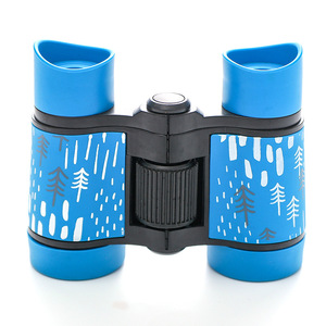Jumelles pour enfants à motif arbre, avec poignée en caoutchouc, verres colorés pour l'observation en extérieur, l'exploration de la <span class=keywords><strong>nature</strong></span> <span class=keywords><strong>et</strong></span> les voyages, cadeau - Product Image 2