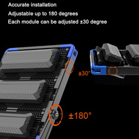 Projecteur LED de stade CHZ 600W/1200W en alliage d'aluminium IP66 pour la diffusion sportive en haute définition