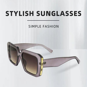 Gafas de Sol Vintage Extra Grandes 2025 para Mujer y Hombre, Retro, Modernas, Color Carey, Cuadradas - Product Image 2