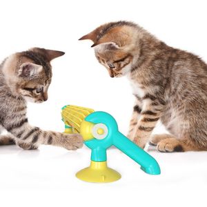 Articoli per animali domestici indistruttibile Fancy Interactive <span class=keywords><strong>Sucker</strong></span> Stick Track Scratch Glow Catnip <span class=keywords><strong>Ball</strong></span> giocattolo divertente per gatti - Product Image 3