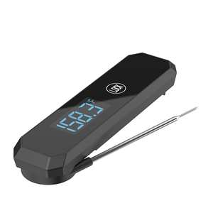 Siêu Nhanh 0.5-0.8S Kỹ Thuật Số Thịt Thực Phẩm Nấu Ăn Nhiệt Kế Ngay Lập Tức Đọc Đèn Nền Được Xây Dựng Trong Nam Châm Nhựa Cho BBQ Nấu Ăn - Product Image 2