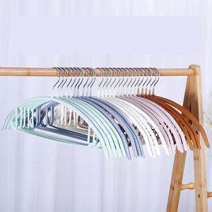 ที่แขวนเสื้อผ้า Pvc โลหะจุ่มพลาสติก,ที่แขวนเสื้อผ้าชุดสูทเสื้อโค้ทที่มีคุณภาพสูงที่แขวนเสื้อ - Product Image 2