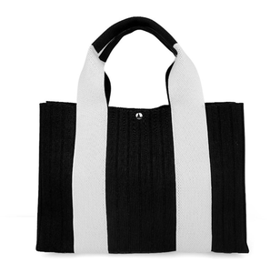 Sac à main tricoté robuste, sac de courses en toile, sac pour femme, sac de courses pour les trajets quotidiens - Product Image 4
