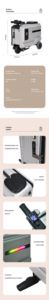 Alilotop Moderner Aluminiumrahmen 20-Zoll-Handgepäckkoffer Langlebiges Smart-Gepäck Tragbarer Rollkoffer Automatisches TSA-Schloss Abnehmbar Leicht - Product Image 4