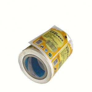 Rollo de pegatinas adhesivas de patrón imprimible de Nano Material de fábrica personalizable para productos de cuidado de la salud y embalaje de etiquetas de medicamentos - Product Image 4