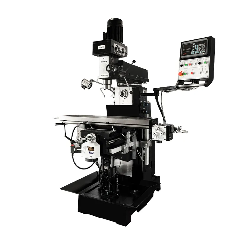 High Precision and Low Cost Horizontal and Vertical Drilling Milling Machine CTZX1200 Knee-type Universal Milling Machine