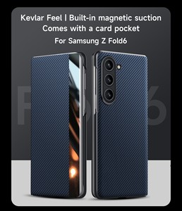 <span class=keywords><strong>Funda</strong></span> <span class=keywords><strong>para</strong></span> Teléfono Samsung Z Fold 7 Ultrafina con Impresión por Transferencia de <span class=keywords><strong>Agua</strong></span>, Patrón de Fibra de Carbono, Color Sólido, Protectora - Product Image 5