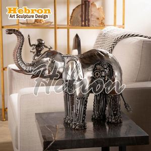 Décoration de bureau à domicile, petite statue de chien bouledogue en bronze coulé - Product Image 5