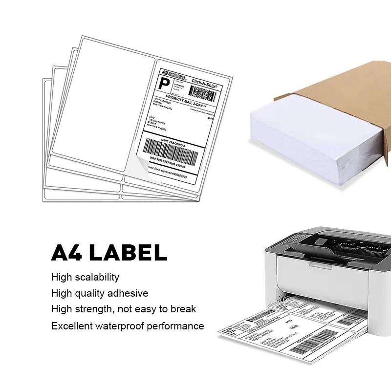 투명 잉크젯 A4 방수 시트 라벨 로고 사용자 정의 Pvc 인쇄 인쇄 인쇄 인쇄 A3 투명 비닐 스티커 용지