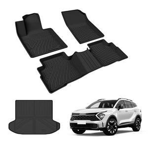 Kits de <span class=keywords><strong>Interior</strong></span> para Auto, Alfombrillas de TPE Ecológicas Resistentes a Alimentos y Líquidos, Moldeadas con Precisión para <span class=keywords><strong>KIA</strong></span> Sportage SUV - Product Image 1