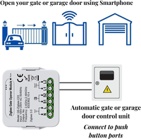 Module de commande d'ouvre-porte de garage intelligent Tuya ZigBee personnalisable, application Smart Life, commande vocale, compatible avec Alexa et Google Home