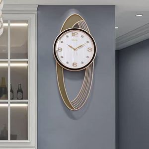 Armen's Wall <b>Clock</b> Irregular Shape Silent <b>Battery</b> Powered Living Room Decorative <b>Clock</b> - Product Image 3