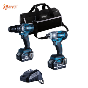 MARVEL N in einem 21V Hochwertige Akku-Bohr werkzeuge Lithium-lon Combo-Kit-Set Akku 18V - Product Image 5