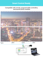 Bande lumineuse LED néon personnalisable pour bars, clubs et espaces événementiels, étanche, économe en énergie, idéale pour l'intérieur et l'extérieur