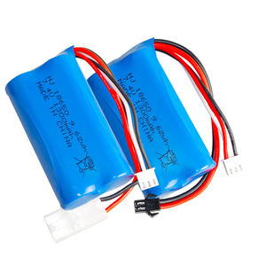7.4V 1300mAh 18650 <span class=keywords><strong>batterie</strong></span> agli ioni di litio per auto RC/droni giocattoli per veicoli modello <span class=keywords><strong>aereo</strong></span> batteria al litio auto - Product Image 1