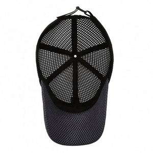 China Factory Wholesale Sporty Hand Embroidery Baseball <b>Hats</b> Men's Custom Breathable <b>Summer</b> - Product Image 4