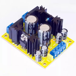 Placa de fuente de alimentación estabilizada ajustable <span class=keywords><strong>LM317</strong></span> DC Fuente de alimentación estabilizada de doble canal ACDC Positivo y negativo ajustable - Product Image 2