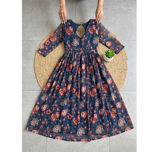 Vestido Mini de Chifón Alfino, Moderno y Popular, con Diseño Femenino para Reuniones Casuales, Fiestas y Eventos, de Secado Rápido y Sin Arrugas - Product Image 1