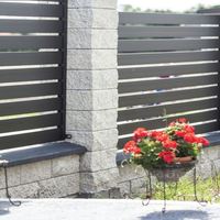 Panel de Cerca Perimetral de Aluminio, Cerca de Seguridad Comercial, Recubierta de Polvo, Resistente a la Oxidación, Tamaño Personalizado, Venta al Por Mayor Directa de Fábrica