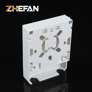 ZHEFAN FTTH Boîtier <span class=keywords><strong>de</strong></span> raccordement optique mural 2 fibres <span class=keywords><strong>SFR</strong></span> 1FO 2FO PTO, boîte <span class=keywords><strong>de</strong></span> connexion optique à 2 ports type rosette - Product Image 4