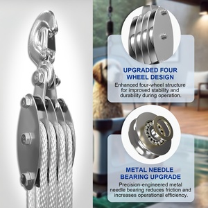 Imbracature a Fune per Gru Aggiornate, Mini Imbracature Manuali Micro per Sollevamento e Trazione, Imbracature per Carichi Pesanti - Product Image 3