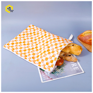 Sacs en coton robustes à fermeture éclair, imprimés sur mesure, pour pain au levain, conservation alimentaire, pique-nique et courses - Product Image 1