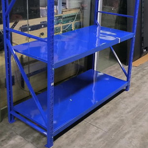 भंडारण रैक 5 परत धातु को आश्रय देते हुए प्रकाश शुल्क बोटलेस भंडारण रैक हार्डवेयर निर्माण सामग्री के लिए गैरेज रैक - Product Image 5