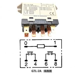 รีเลย์พลังงานสูง200-240VAC G7L-2A-TUB G7L-2A-TUB-200VAC 25A DC24V AC220V 6PIN แม่เหล็กไฟฟ้า - Product Image 2