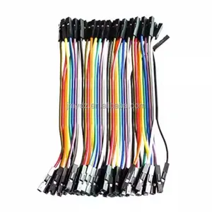 10cm 40pin Color DuPont Cable Wire F to F M to M 40P Female to Female Male to Male Jumper Wire