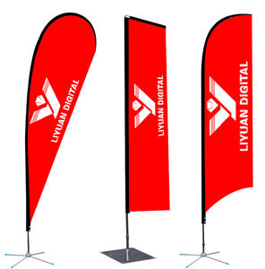 हॉट बिक्री कस्टम आउटडोर uv/डिजिटल प्रिंटिंग बीच फ्लैग निर्माता का ध्वज मोटर वाहन कृषि प्रचार प्रदर्शनी बनाया गया - Product Image 6